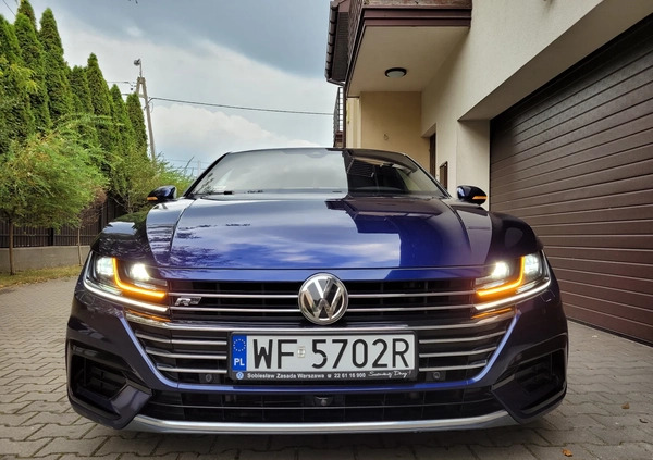 Volkswagen Arteon cena 119999 przebieg: 188750, rok produkcji 2018 z Warszawa małe 172